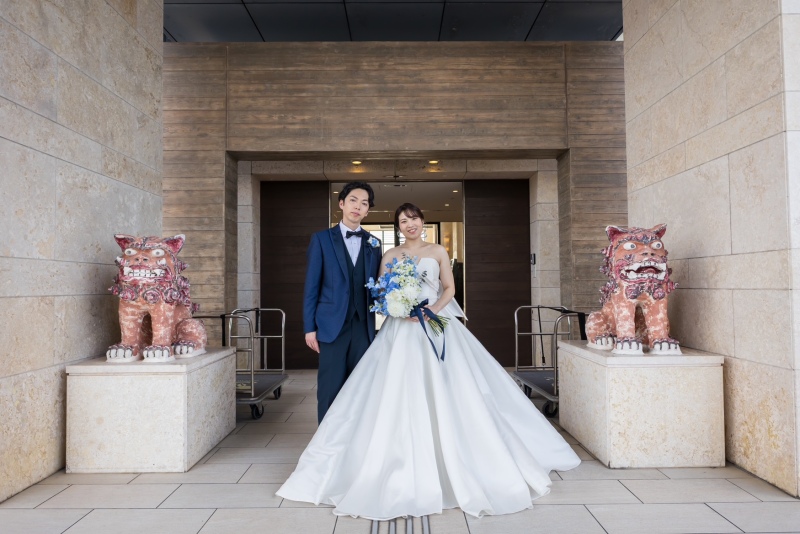 沖縄のシンボル『シーサー』と一緒に♪