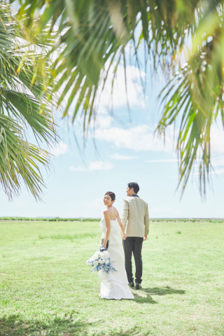 瀬長島ホテルウエディング_ロケーション撮影