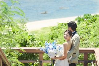 【☆先着5組様限定☆】OPEN2周年記念☆メンズ衣裳無料！瀬長島ホテル1泊&ディナー付き☆豪華フォトプラン