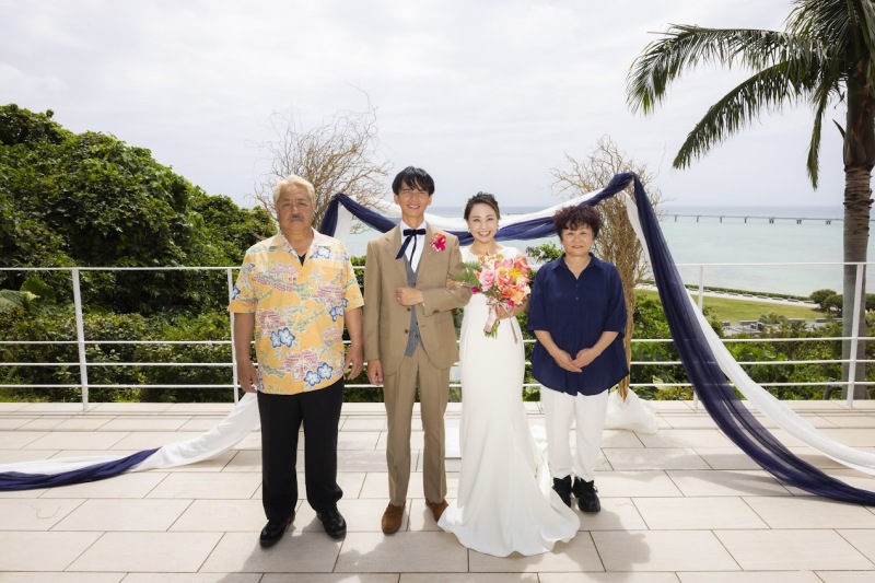 【親御様もご一緒に♡】空港から15分♪観光ついでにファミリーフォトプラン♪