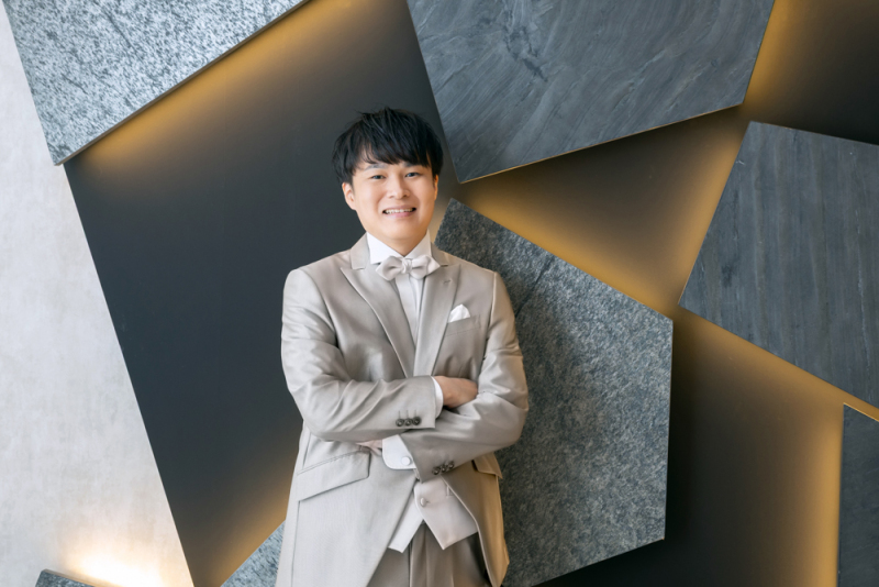 ご新郎様のソロショットもかっこよく!!