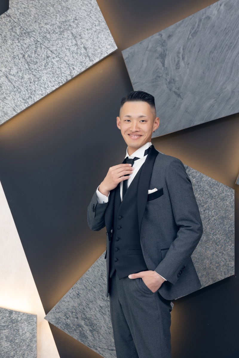 新郎様　ソロショット