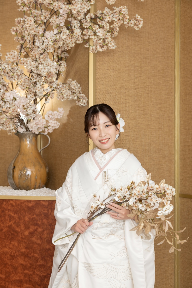 新婦ソロショット