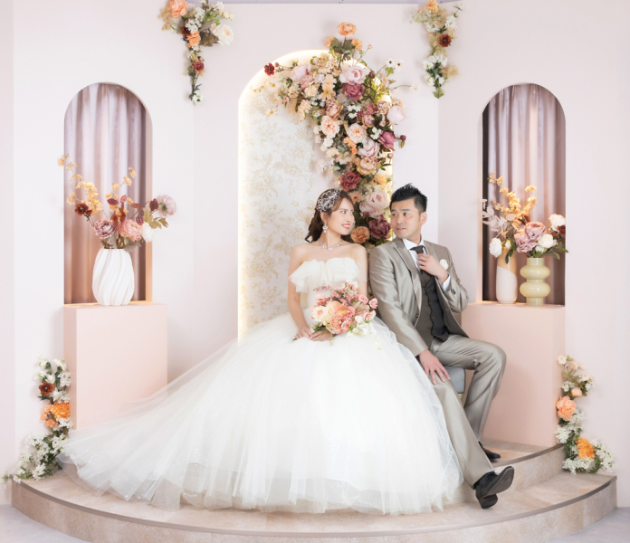 綺麗に広がる《座り》カット