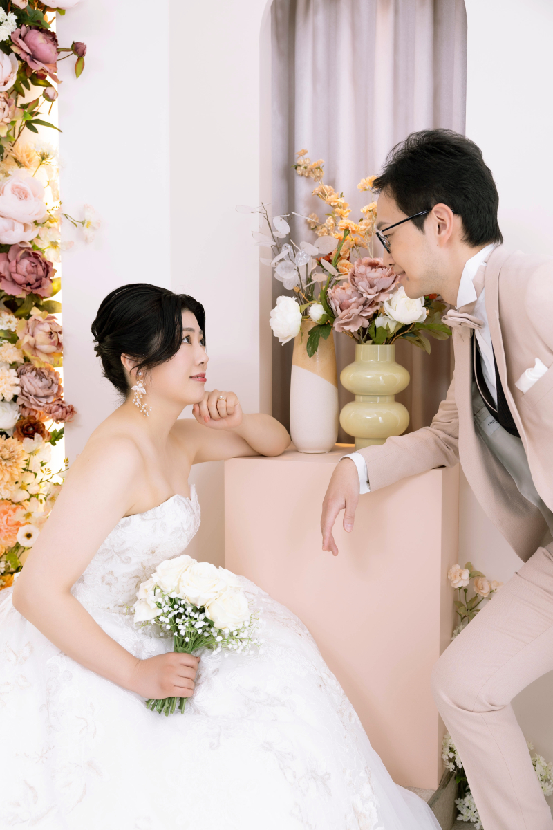 見つめあって…