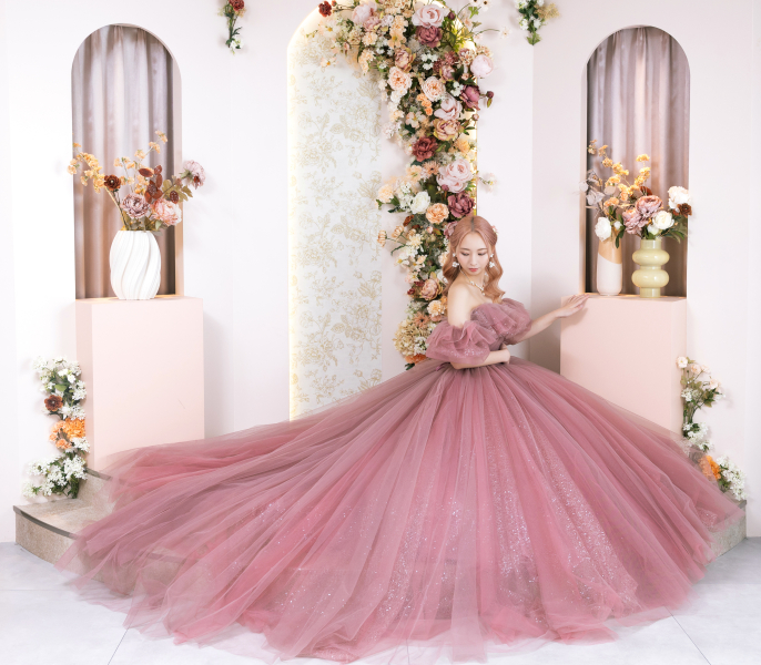 ピンクに囲まれて⭐︎