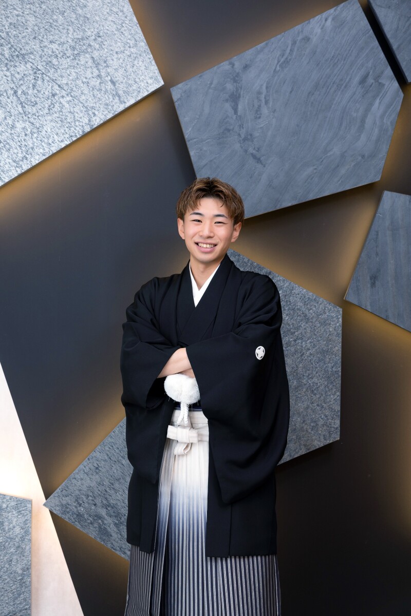 ご新郎様ソロショット