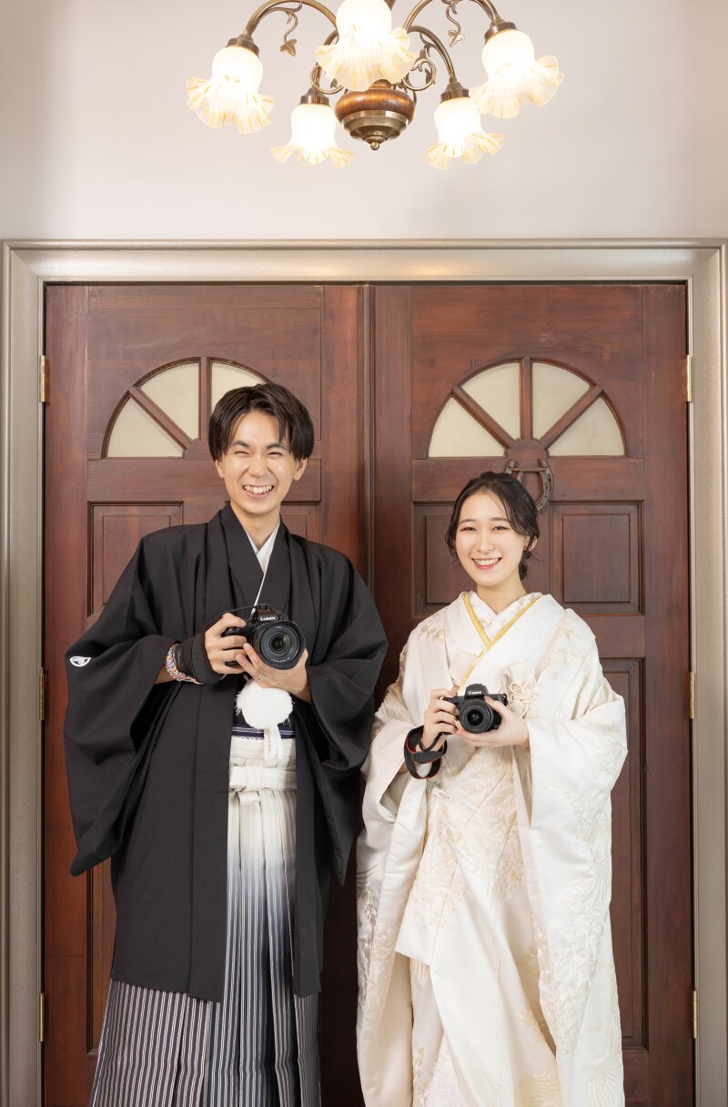 おふたりの共通の趣味もお写真に残せる☆