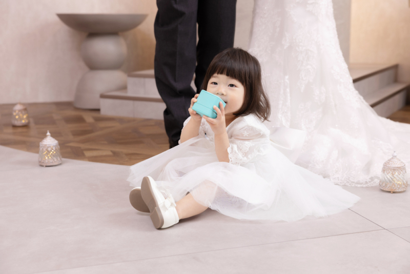 お子様のソロショットも♡