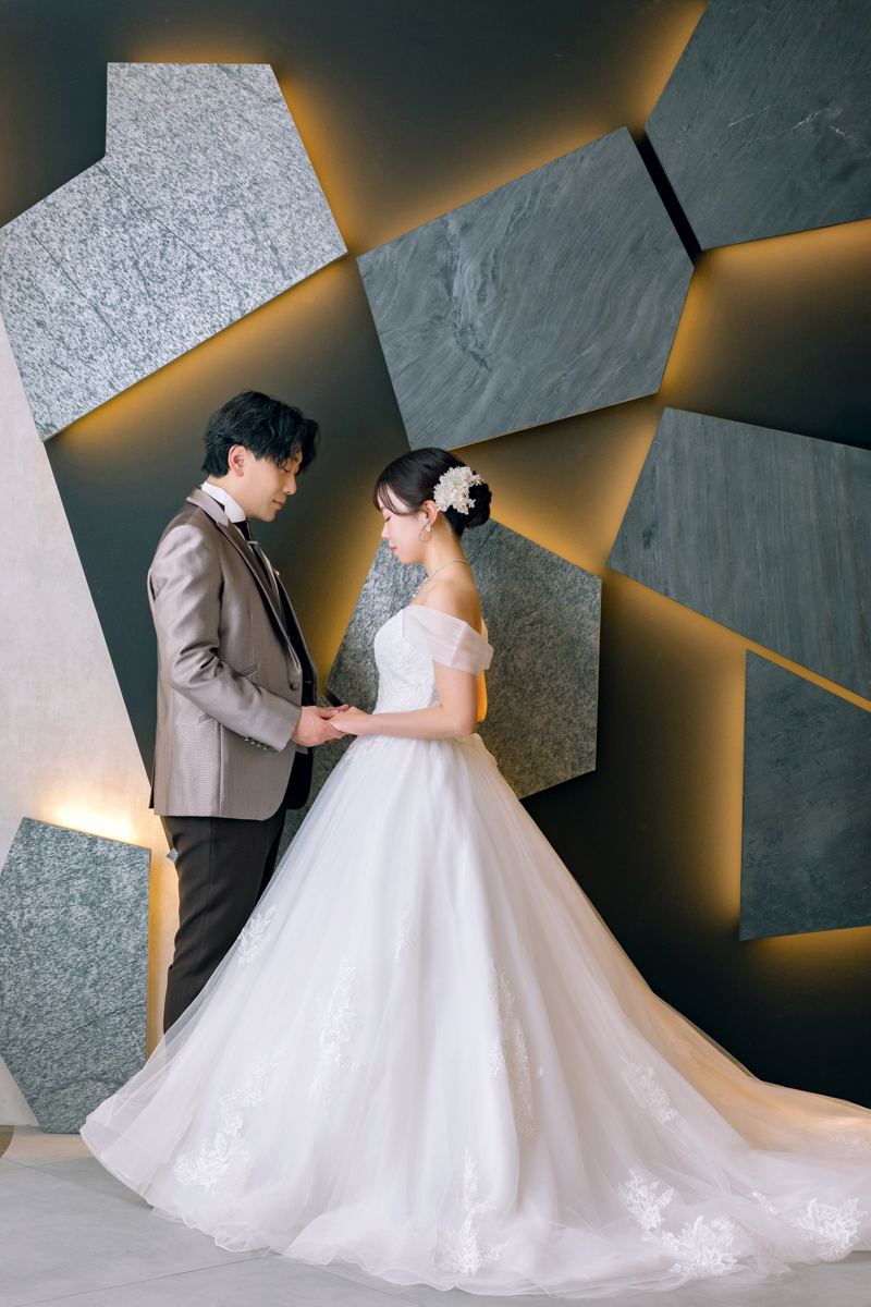 クールな背景で雰囲気を変えて