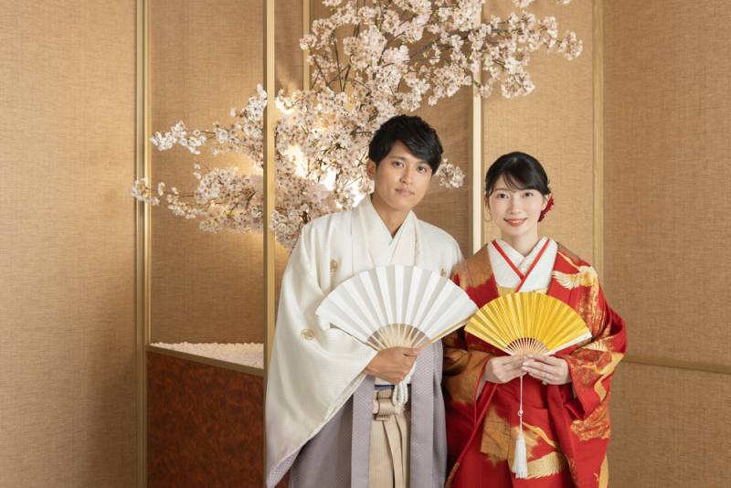 満開の桜と、おふたりの門出