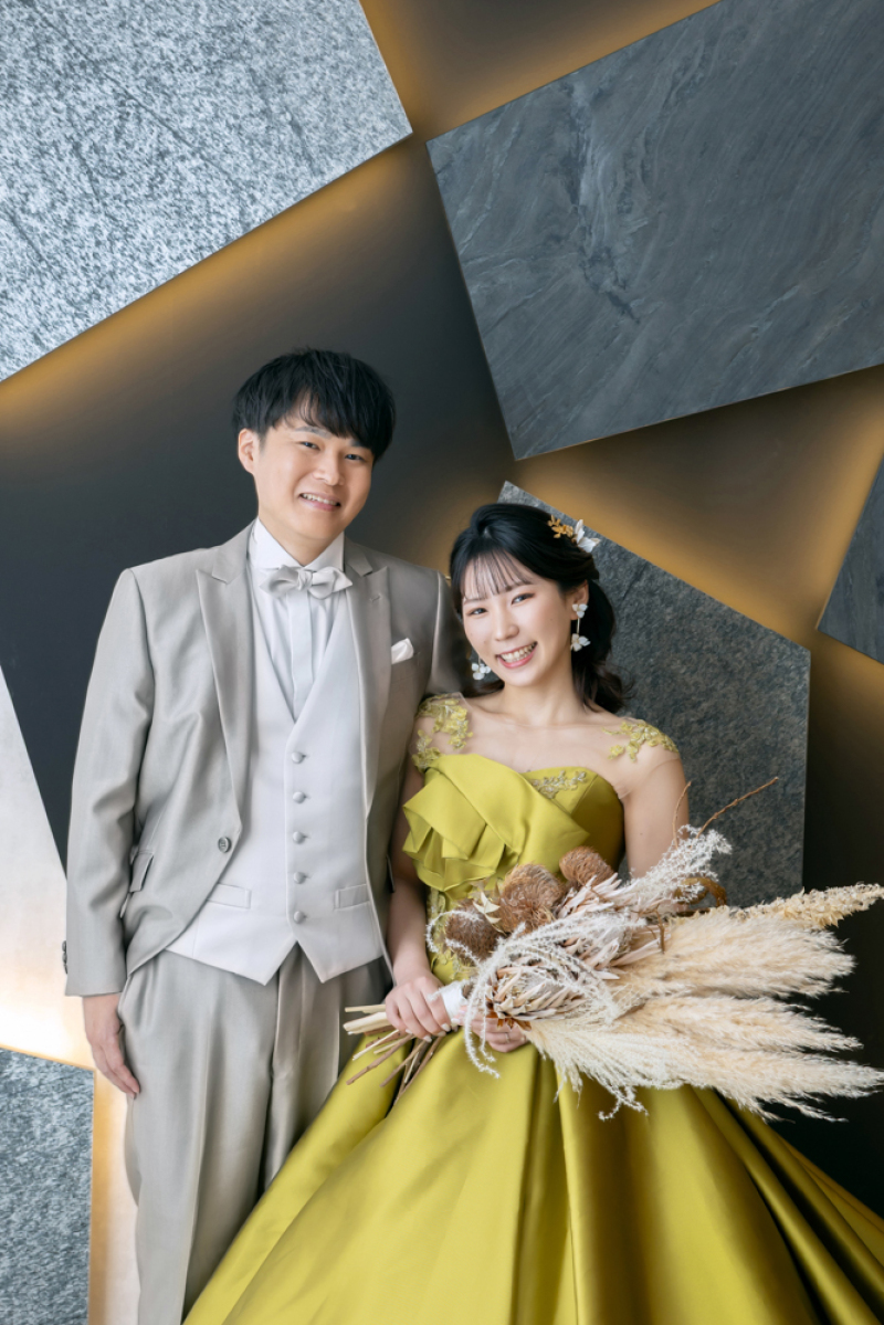 お衣裳2着で雰囲気をガラッとチェンジ☆