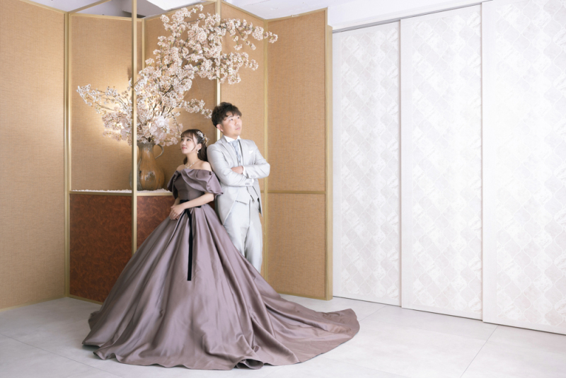 洋装スタジオ撮影