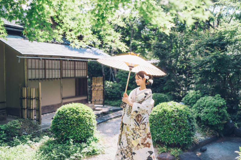 Photo Maison écrin 大宮店_庭園で撮影できる