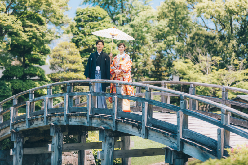 Photo Maison écrin 大宮店_庭園で撮影できる