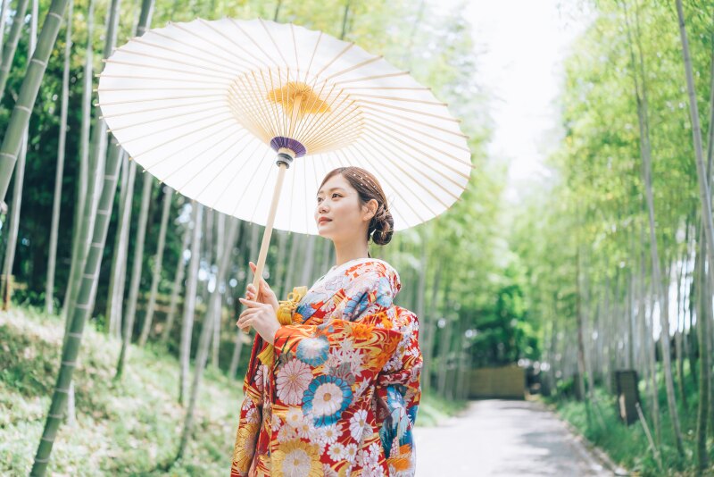 Photo Maison écrin 大宮店_庭園で撮影できる