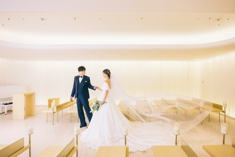 【10月末まで限定】★Photorait限定|洋装1着|ロケーション|衣裳差額なし!チャペル撮影 100カットデータ付きプラン