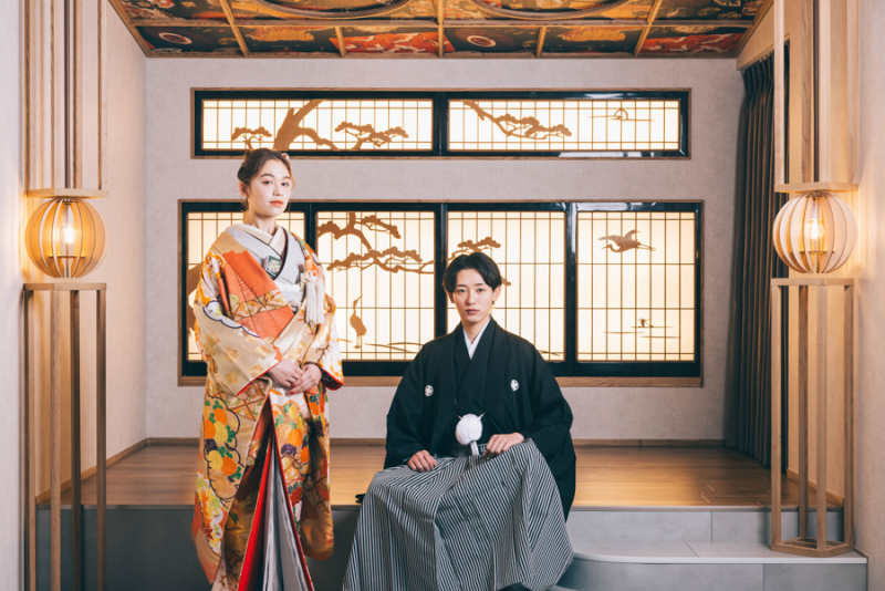 【1月2月撮影限定プラン!!】和装洋装スタジオ撮影全データ付きプラン。※ペット撮影OK