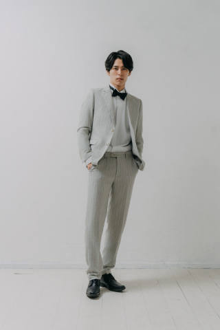 TX04-グレーストライプ＊他店舗在庫