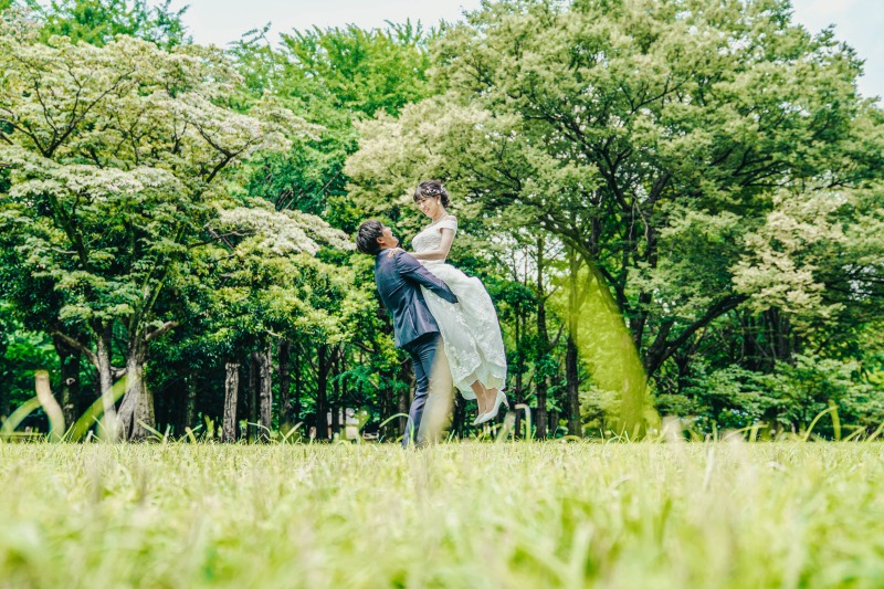 【GREEN & PARK】緑あふれる代々木公園でのナチュラルフォトウェディング!