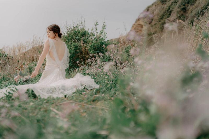 【城ヶ島】ソロウェディングプラン:ドレス2着