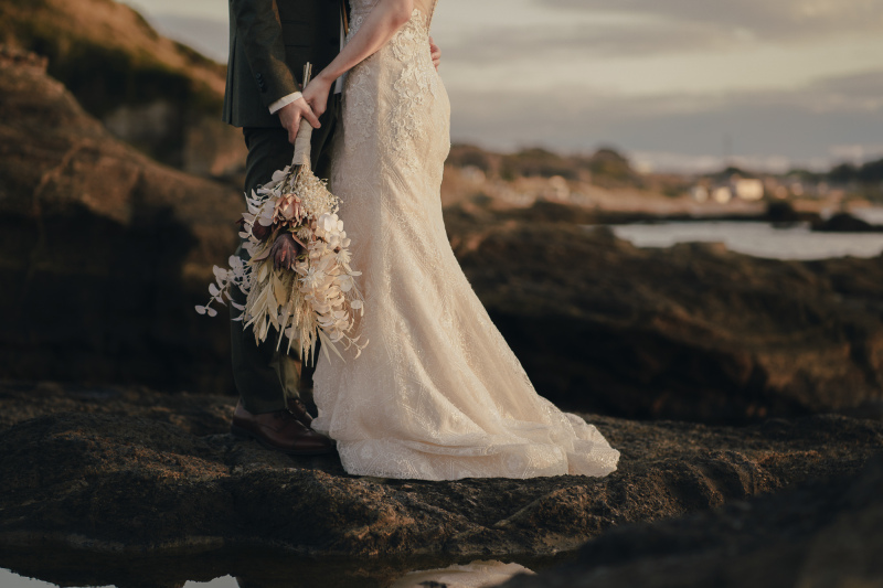 【城ヶ島:ドレス2着目&ドローン無料!】ドレス2着で撮影するフォトプラン*