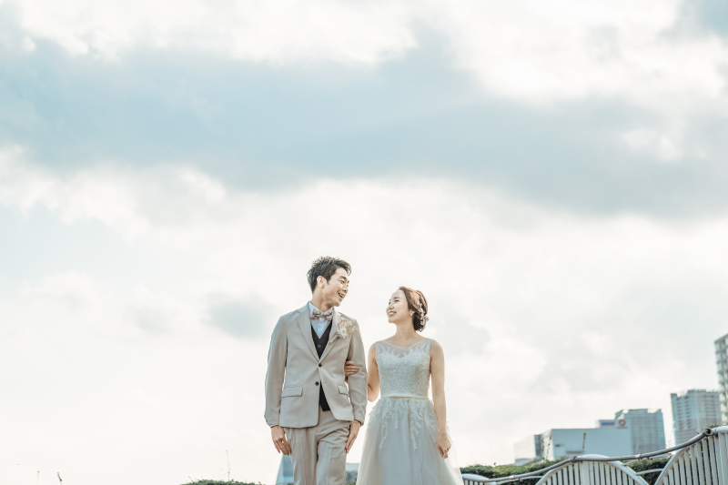 【BAYSIDE】東京湾を眺める竹芝でナチュラルフォトウェディング!