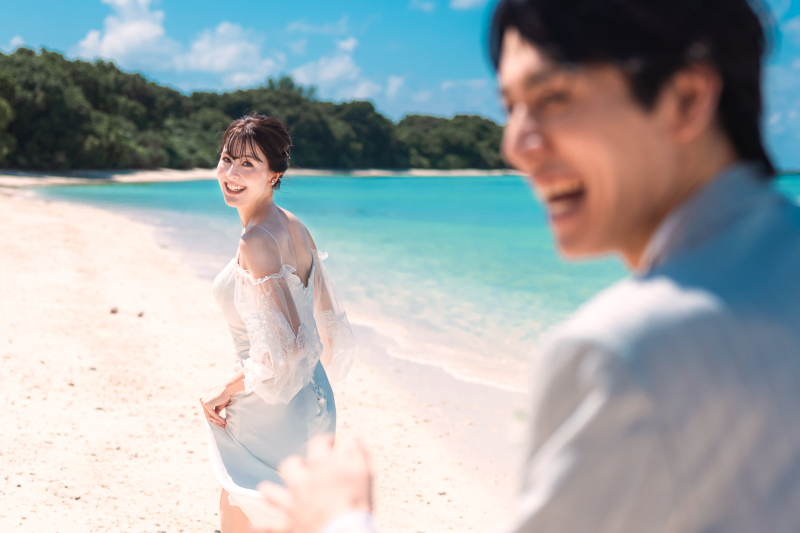 【ISHIGAKI ISLAND】*データ200カット*ビーチ&グリーン撮影で「フォトアルバム付き」のスタンダードプラン