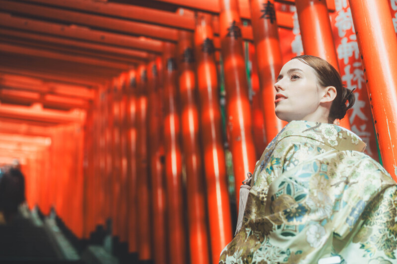 【東京駅:和洋装】 新作衣装で和装ロケ&洋装ロケーション撮影