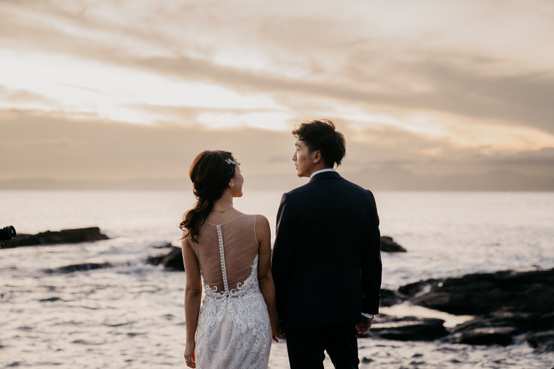 【城ヶ島:ドレス2着目&ドローン無料!】ドレス2着で撮影するフォトプラン*