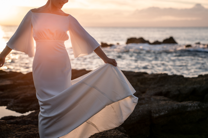 【城ヶ島】ソロウェディングプラン:ドレス3着