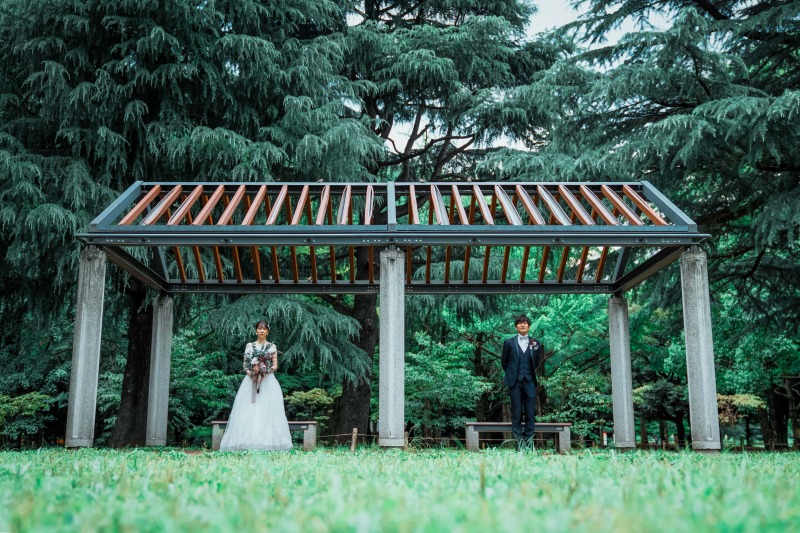 【GREEN & PARK】緑あふれる代々木公園でのナチュラルフォトウェディング!