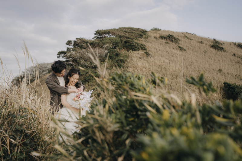 【城ヶ島:ドレス2着目&ドローン無料!】ドレス2着で撮影するフォトプラン*