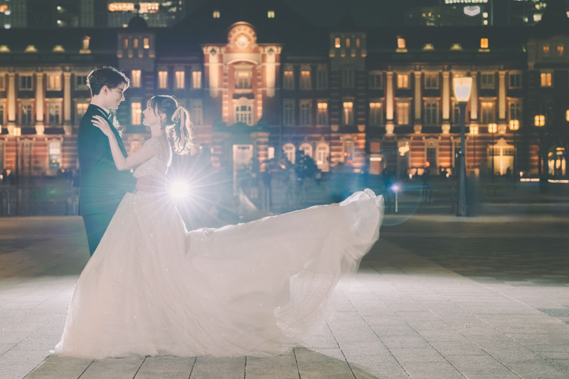 【東京駅:和洋装】 新作衣装で和装ロケ&洋装ロケーション撮影