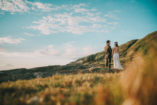 【城ヶ島：豪華特典付】全てコミコミ・衣装アップグレードなし！結婚式で使えるオープニングムービー&ドローン撮影付き！！
