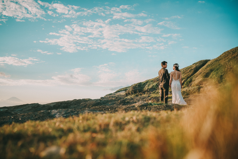 【城ヶ島:豪華特典付】全てコミコミ・衣装アップグレードなし!結婚式で使えるオープニングムービー&ドローン撮影付き!!