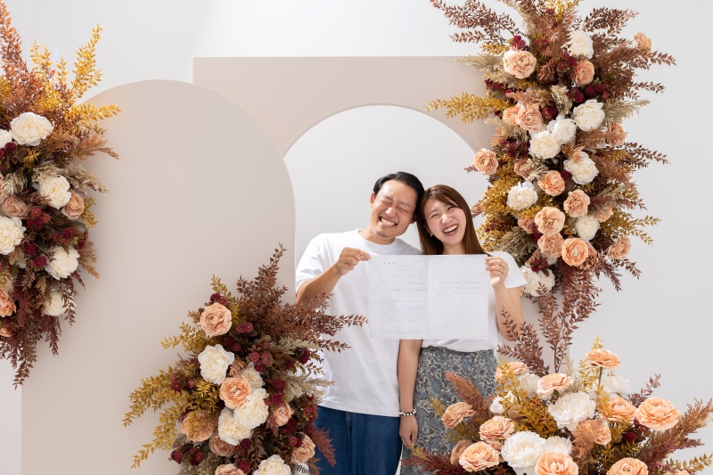 結婚式の準備にも おすすめ