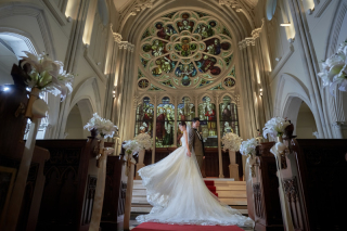 憧れのチャペルで叶える、ウエディングフォト