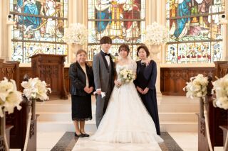 大切な家族だから。一生に一回をみんなで共有♪