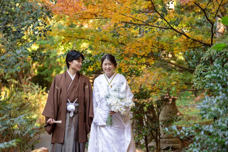 【通年プラン】ドレス+着物 洋装&和装2着ロケ撮影プラン 撮影250カット+納品データ200カット/全データ無料レタッチ付き