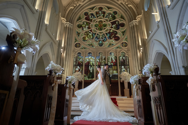 【関東13ヶ所から選べる本格チャペル・大聖堂撮影!】チャペル+館内撮影プラン