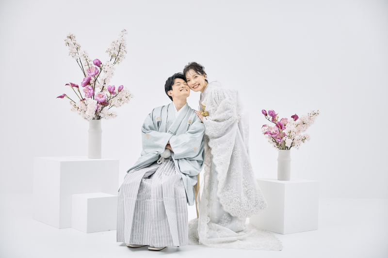 【通年プラン】和装1着スタジオ撮影プラン撮影100カット+納品データ30カット付き/レタッチ&美肌補正付き