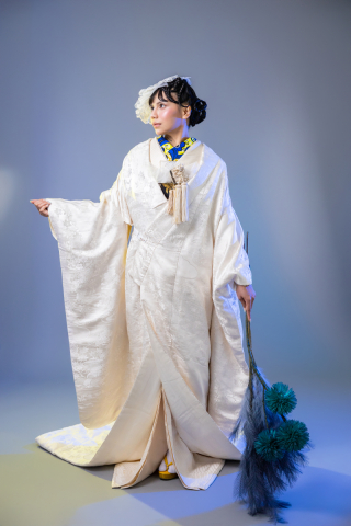 白無垢【襟カスタム付け外し可能⠀】