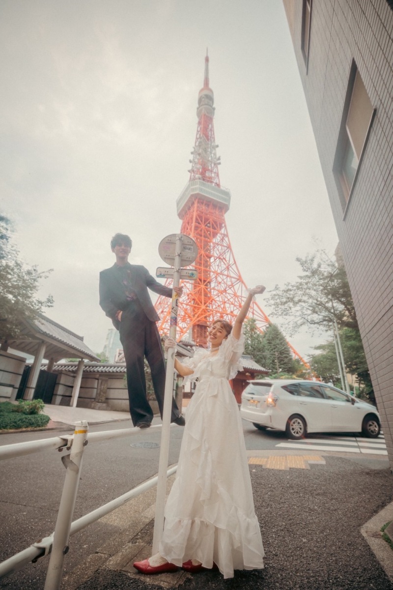 遂に東京タワー直近で撮影!時間帯もご提案します。