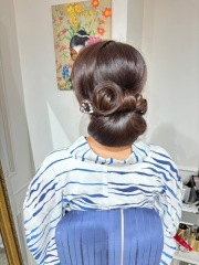 ご親族　留袖お着付け＆ヘアセット