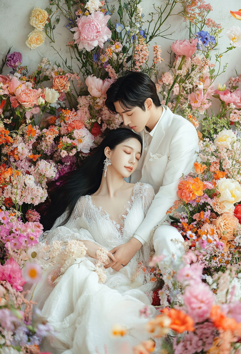 ◾️AI背景プラン◾️洋装スタジオ撮影【FOURSIS&CO.】ドレス着用♪選べる背景で雑誌風・ポスター風♪ 完成画像1枚納品