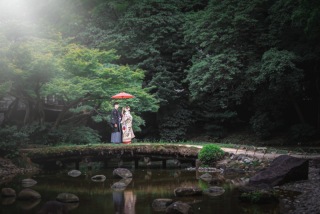 《小石川庭園》和装ロケ撮影‼︎【FOURSIS＆CO.】の衣裳をご用意！着物・小物一式・着付け・ヘアメイクすべて込み◎