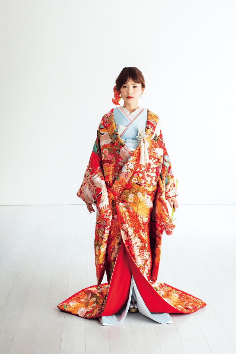 御所庭園飛翔鶴