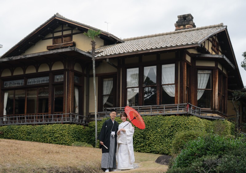 和庭園&times;洋館