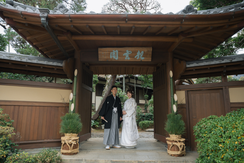 【洋装＆和装フォト】起雲閣×サンビーチフォトウエディング